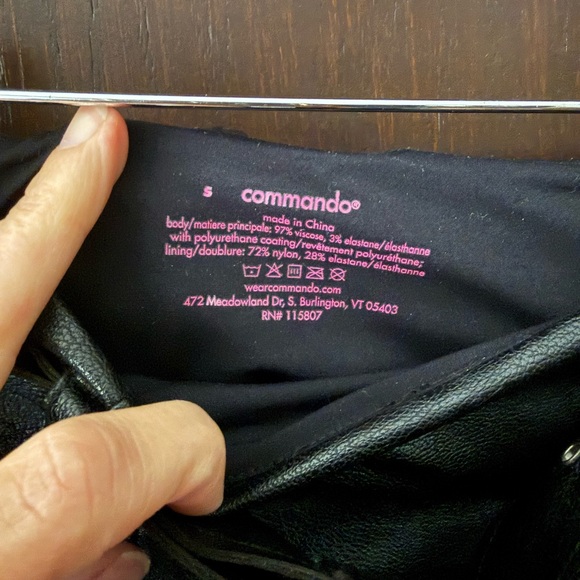 Commando Faux Leather Belted Midi Skirt - Picture 3 of 8